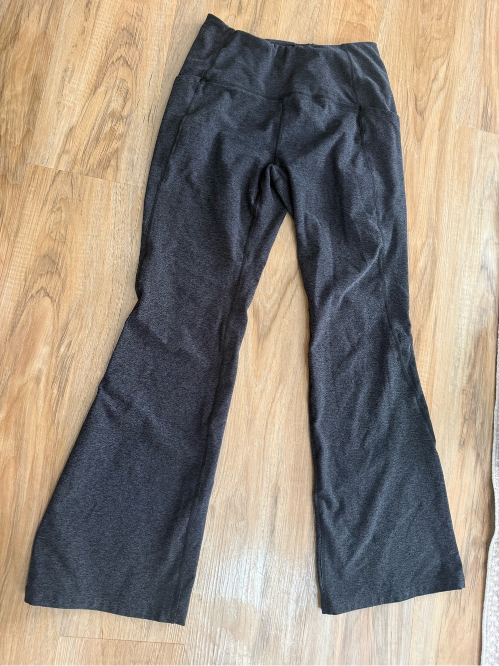 Zella Heathered Charcoal Gray Active Leggings